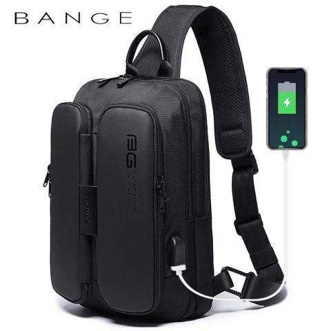 balo đeo chéo bange bg-7079 đen